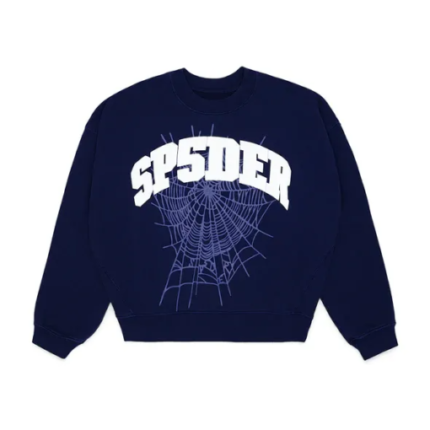 SP5DER VARSITY WEB CREWNECK