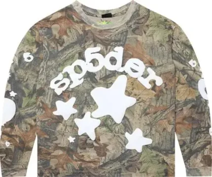 Sp5der Beluga Long Sleeve Tee Real Tree