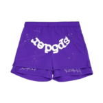 Sp5der Grape Logo Short