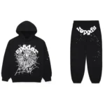Sp5der OG Web Tracksuit Black