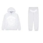 Sp5der OG Web Tracksuit Heather Grey