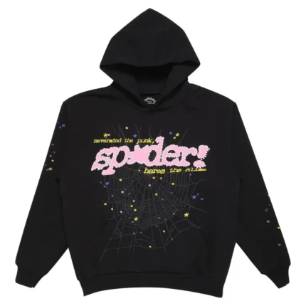 Sp5der PK Hoodie Black V2